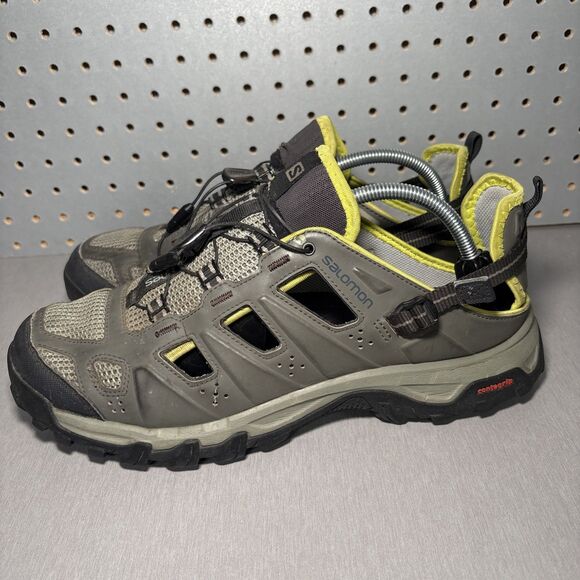 Salomon Evasion Cabrio Sandals Mens Sz 12 Green Water Hiking Shoes Outdoor main image 5